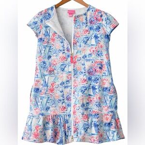 Lilly Pulitzer Kids Dress - Blue and Pink Floral